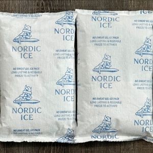 💞 Set of 2 - 4” x 6.5” Nordic Ice Gel Refrigerant Packs for Coolers